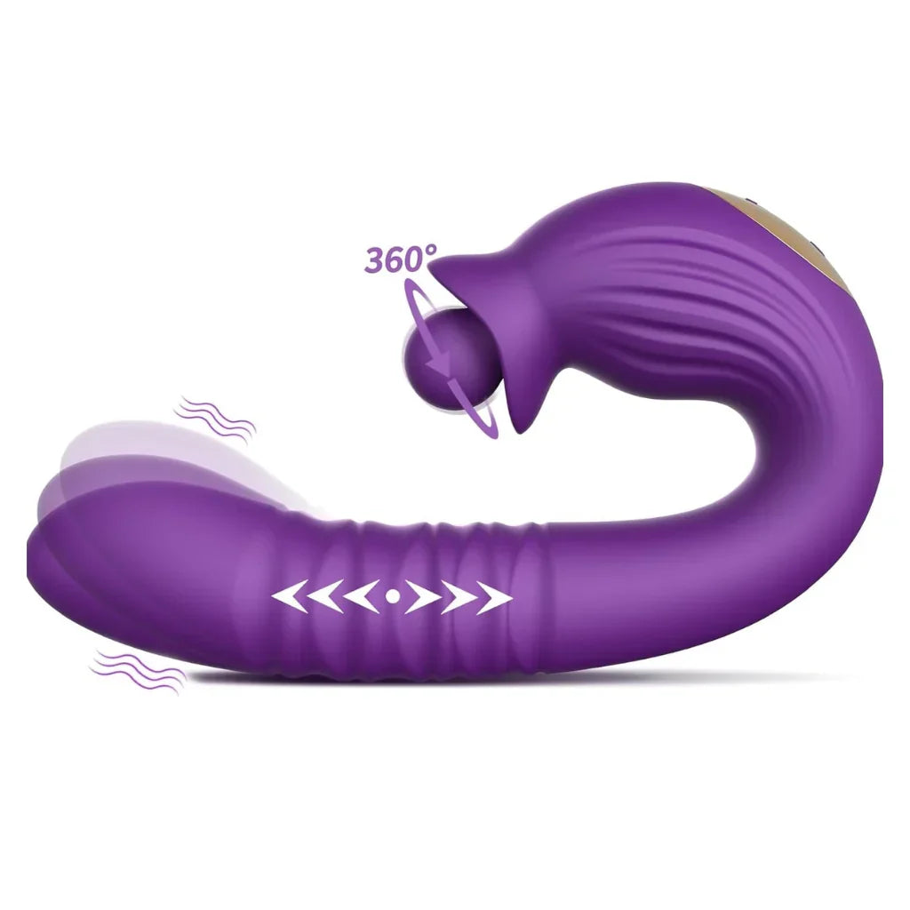 Vibrador Alova de Ação Dupla